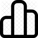 Diagramme à bandes  Icône