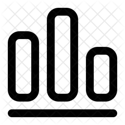 Diagramme à bandes  Icône