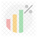 Diagramme à bandes  Icône