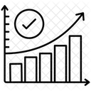 Diagramme à bandes  Icône