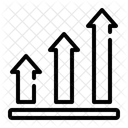 Diagramme à bandes  Icône