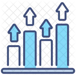 Diagramme à bandes  Icône