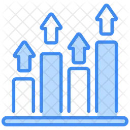 Diagramme à bandes  Icône