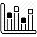 Diagramme à bandes  Icône