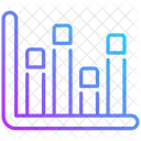 Diagramme à bandes  Icône