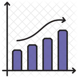 Diagramme à bandes  Icône