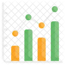 Diagramme à bandes  Icône