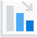 Diagramme à bandes  Icône