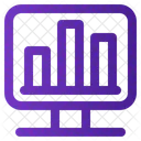 Diagramme à bandes  Icône