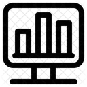 Diagramme à bandes  Icône