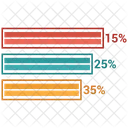 Diagramme à bandes  Icône