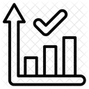 Diagramme à bandes  Icône