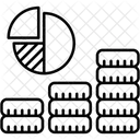 Diagramme à bandes  Icône