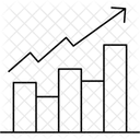 Graphique à barres  Icône