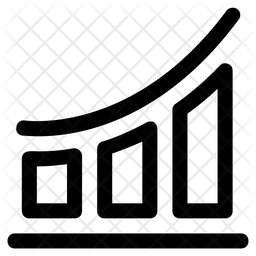 Diagramme à bandes  Icône