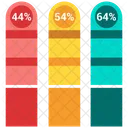 Diagramme à bandes  Icône