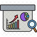 Diagramme à bandes  Icône