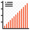 Graphique à barres  Icône