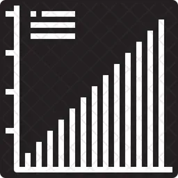 Graphique à barres  Icône