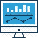 Graphique à barres  Icône