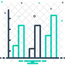 Diagramme à bandes  Icône