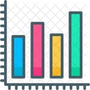 Diagramme à bandes  Icône