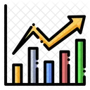 Diagramme à bandes  Icône