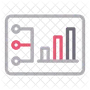 Graphique à barres  Icône