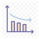 Graphique à barres  Icône