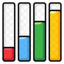 Graphique à barres  Icône