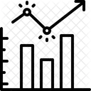 Diagramme à bandes  Icône