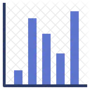 Graphique à barres  Icône