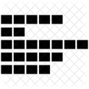 Diagramme à bandes  Icône