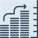 Diagramme à bandes  Icône