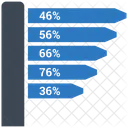 Diagramme à bandes  Icône