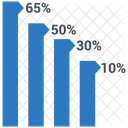 Diagramme à bandes  Icône