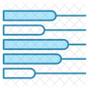 Diagramme à bandes  Icône