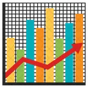 Graphique à barres  Icône