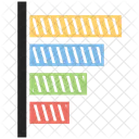 Diagramme à bandes  Icône
