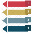 Diagramme à bandes  Icône