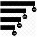 Diagramme à bandes  Icône