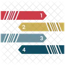 Diagramme à bandes  Icône