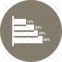 Diagramme à bandes  Icône