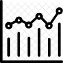 Diagramme à bandes  Icône