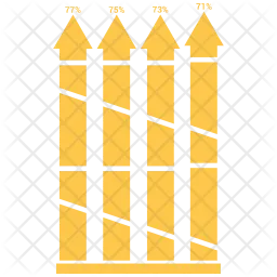 Diagramme à bandes  Icône