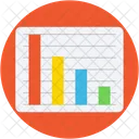 Diagramme à bandes  Icône