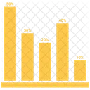 Diagramme à bandes  Icône