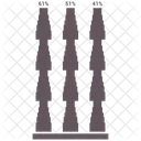 Diagramme à bandes  Icône