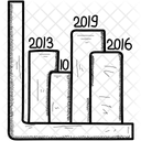 Diagramme à bandes  Icône