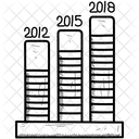 Diagramme à bandes  Icône
